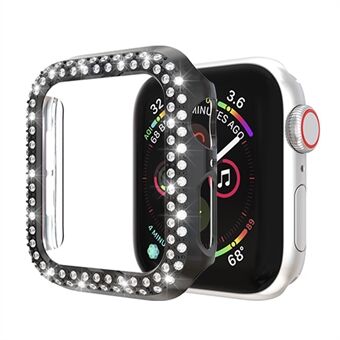 Strass Decor PC Bumper Case voor Apple Watch Series 4 40mm - Zwart