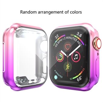 Color Splicing TPU horlogekast voor Apple Watch Series 5/4 40 mm