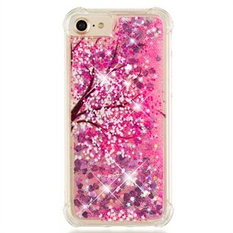 Patroon Print Fashion Sprankelend Drijfzand Zachte TPU Back Cover voor iPhone 6/6s/7/8/SE (2020) 4,7 Inch