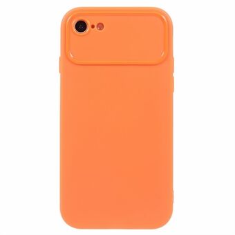 Voor iPhone 7 / 8 / SE (2020) / SE (2022) Frosted Surface mobiele telefoon achterkant TPU telefoonhoesje (precieze uitsnijding achterlens)