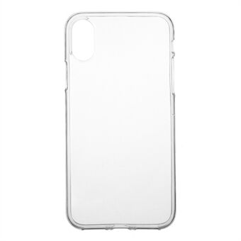 Soft Clear TPU Shell Case voor iPhone XS / X 5.8 inch - Doorzichtig