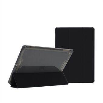 Anti-drop Tri-fold Stand PU lederen tablethoes voor iPad 9.7 "(2018) / 9.7" (2017) / Air 2 / Air
