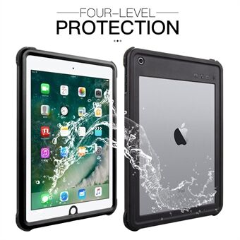 IP68 Waterdicht, Druppelbestendig Stofdicht Tablet Cover voor iPad Air (2013) / iPad 9,7-inch (2018) A1893 A1954 / (2017) A1822