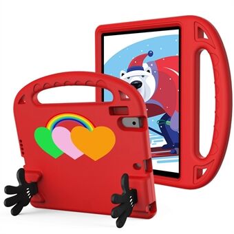 Voor iPad Air (2013) / Air 2 / iPad 9,7-inch (2017) / (2018) EVA-beschermhoes Love Palmvorm Tablethoes met handgreep / standaard