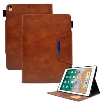 Voor iPad 9,7-inch (2017) / (2018) / iPad Air (2013) / Air 2 PU-lederen Stand Portemonnee Slanke tablethoes