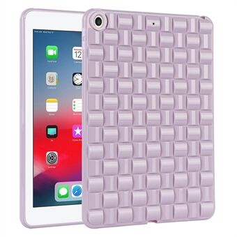 Voor iPad 9,7-inch (2017) / 9,7-inch (2018) Anti-Drop Soft TPU Case Geweven Textuur Beschermende Tablet Cover