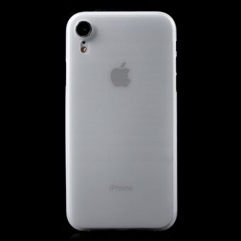 Ultradunne telefoonhoes van mat plastic voor iPhone XR 6,1 inch