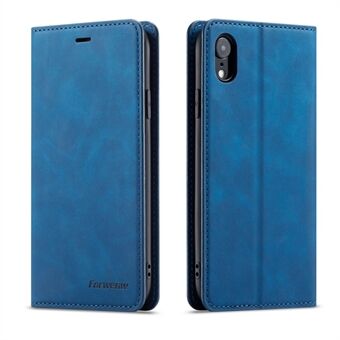 FORWENW Fantasy Series Silky Touch Leather Wallet Case for iPhone XR 6.1 inch