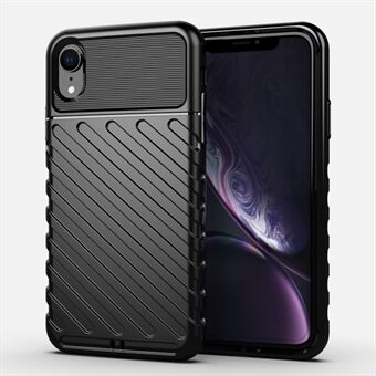 Thunder Series Thicken Soft TPU Back Phone Case voor iPhone XR 6,1 inch