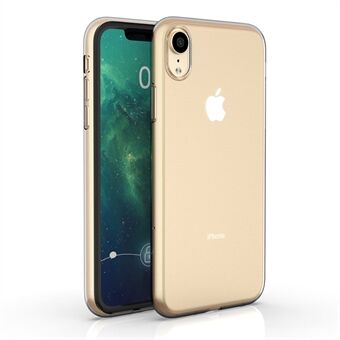 Voor iPhone XR 6,1 inch Ultra Slim Super Clear TPU mobiele telefoonhoes Drop-proof beschermende achterkant