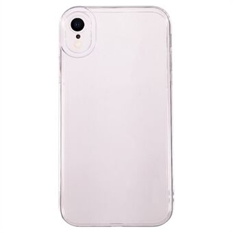 Voor iPhone XR 6.1 inch Hoge transparantie TPU mobiele hoes Precieze uitsparing Dikker telefoon achterkant