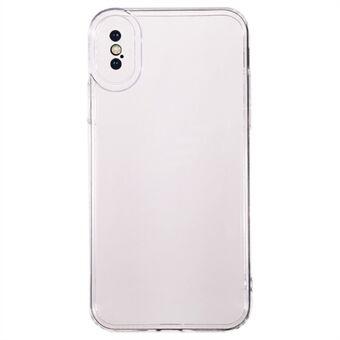 Voor iPhone XS Max 6.5 inch Hoge Transparantie Zachte TPU Telefoon Cover Precieze Uitsparing Verdikte Anti-drop Case