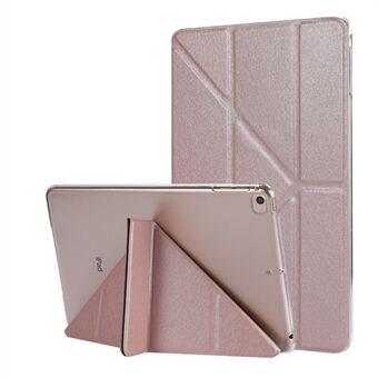 Silke Texture Origami Stand PU lederen tas voor iPad mini (2019) 7,9 inch