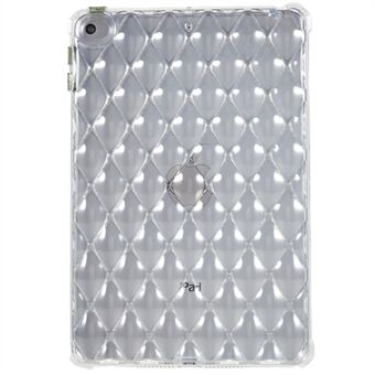 Voor iPad mini 4 / mini (2019) 7.9 inch Anti-drop Tablet Hoes Airbag Diamant Textuur Clear TPU Cover