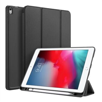 DUX drievoudig lederen tablethoes met pennenhouder voor Apple iPad Pro 10.5- iPad Air 2019