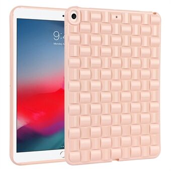 Voor iPad Air 10,5 inch (2019) Flexibele zachte TPU-beschermhoes Geweven textuur Antislip tablethoes