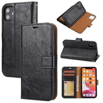 Crazy Horse Skin Leather Cover for iPhone 11 6.1 inch
