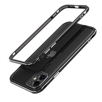 Screw Lock Backless Metal Frame Bumper Case with Lens Protector for iPhone 11 6.1 inch