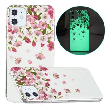 IMD Soft TPU Glow in The Darkness Luminous Noctilucent Back Cover voor iPhone 11 6.1 inch