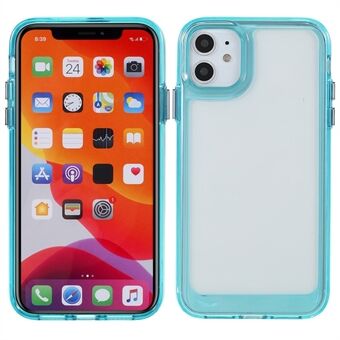 Transparante TPU-bumper + acryl achterkant Hybride telefoonhoes Shell voor iPhone 11 6.1 inch
