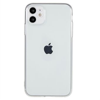 Voor iPhone 11 6.1 inch Precieze lensuitsparing Transparante anti- Scratch TPU Cover Ultradunne telefoonhoes