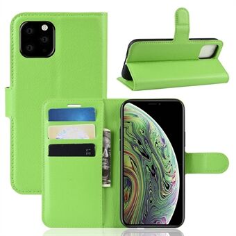 Litchi Skin Wallet Leren Stand Case voor iPhone 11 Pro 5,8 inch (2019)