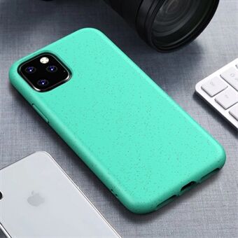 For iPhone 11 Pro 5.8 inch (2019) Frosted Matte Eco-Friendly Degradable Wheat Straw TPU Cover