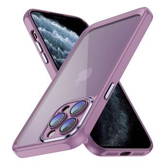 Voor iPhone 11 Pro Transparante acryl achterkant + zachte TPU-hoes Schokbestendige beschermende telefoonhoes