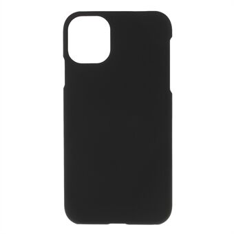 Met rubber gecoate harde plastic beschermhoes voor iPhone 11 Pro Max 6.5 Inch (2019) - Zwart