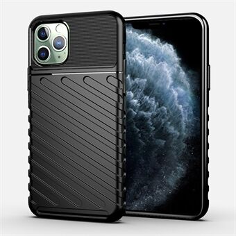 Thunder Series Twill Texture Soft TPU Back Cover voor iPhone 11 Pro Max 6.5 inch