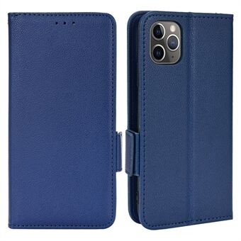 Litchi Textuur Magnetische Sluiting Anti-Vingerafdruk PU Lederen Stand Wallet Case Telefoon Cover voor iPhone 11 Pro Max 6.5 Inch