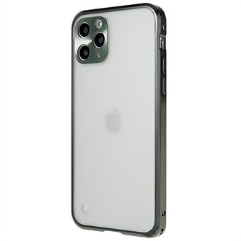 Voor iPhone 11 Pro Max 6.5 inch PC + Metalen Ultradunne Matte Beschermhoes Telefoon Drop-proof Case: