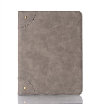 Retro Book Pattern Wallet Leren Smart Tablet Case met Stand voor iPad Pro 12,9-inch (2020)