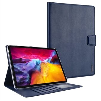HANMAN Mill-serie voor iPad Pro 11-inch (2018) / (2020) / (2021) / iPad Air (2020) / (2022) Schokbestendige PU-lederen tablethoes Hoes met magnetische sluiting en Stand portemonnee