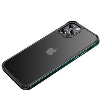 SULADA Volledige dekking Siliconen + acryl + metalen hybride telefoonhoesje voor iPhone 12 mini