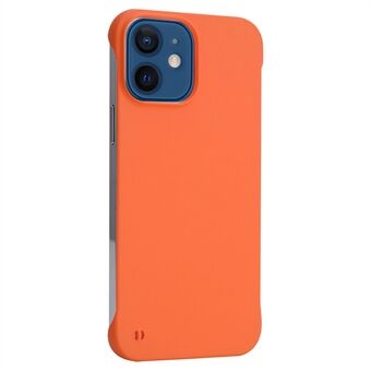 ENKAY voor iPhone 12 mini 5,4 inch matte effen kleur harde pc rubberen anti-val telefoonhoes Shell