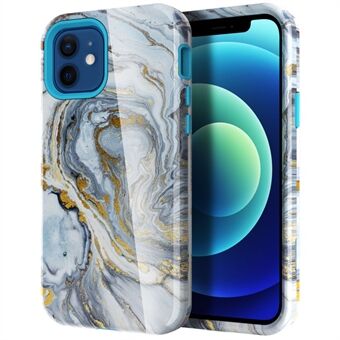 Water Transfer Printing Anti- Scratch PC + TPU Phone Case Shell voor iPhone 12/12 Pro