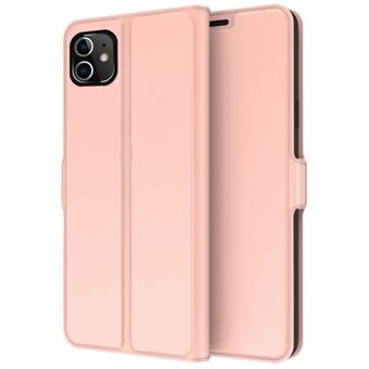 Voor iPhone 12/12 Pro 6.1 inch PU-leer + TPU Full Protection Case Stand Card Holder Shockproof Phone Cover: