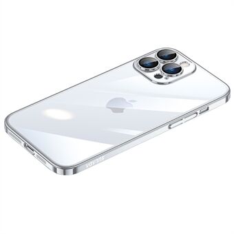 SULADA JINGJIA Serie voor iPhone 12 Pro 6.1 inch Gehard Glas Lens Bescherming Telefoon Case Galvaniseren PC Cover