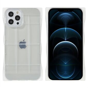 Voor iPhone 12 Pro 6.1 inch Candy Bag Vorm Mobiele Telefoon Case Crystal Clear Telefoon Case Anti-vergeling Telefoon Shell: