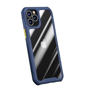 IPAKY Shockproof Clear PC + TPU telefoonhoesje voor iPhone 12 Pro Max 6,7-inch