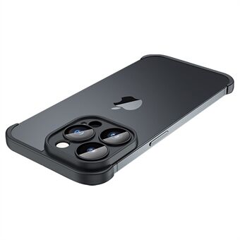 Telefoonbumperhoes voor iPhone 12 Pro Max 6,7 inch, flexibele TPU schokbestendige hoekhoes zonder achterplaat