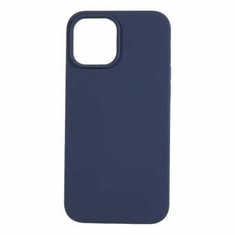 Voor iPhone 12 Pro Max vloeibare siliconen telefoonhoes zachte voering beschermende telefoon achterkant