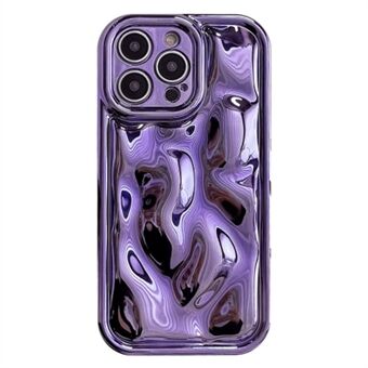 Voor iPhone 12 Pro Max 6,7 inch Fall Proof Phone Case Meteorite Texture Electroplating TPU Cover
