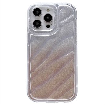 Voor iPhone 12 Pro Max Telefoonhoes Zachte TPU Interieur Twill Texture Anti- Scratch Cover