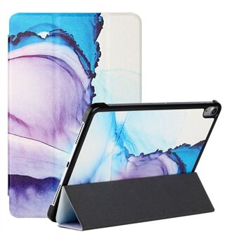 Schokbestendige A-Serie Patroon Afdrukken Zijde Textuur Tablet Beschermhoes Stand Cover voor iPad Air (2020)