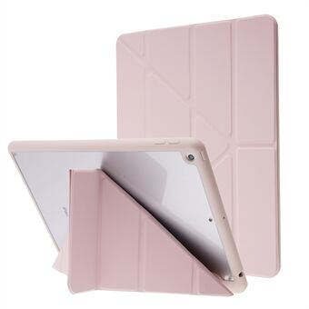 PU-lederen origami- Stand - tablethoes met automatische wek- / slaapfunctie voor iPad 10.2 (2021) / (2020) / (2019)