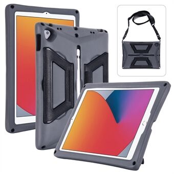 Draagbaar handvat Standaardontwerp EVA + PC Schokbestendige tablethoes Shell met schouderriem voor iPad 10.2 (2020) / (2019) / (2021) / iPad Air 10,5-inch (2019) / iPad Pro 10,5-inch (2017)