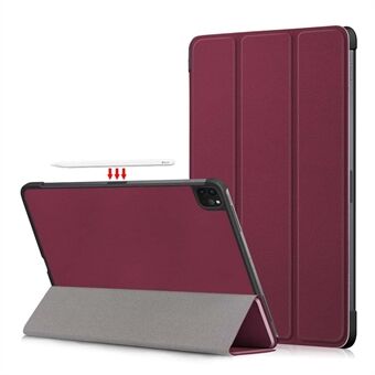 Tablet PU-lederen hoes Tri-fold Stand voor iPad Pro 11-inch (2021) / (2020) / (2018) / Air (2020)