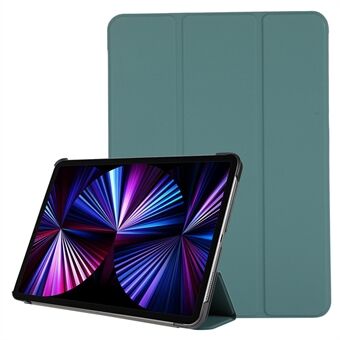 Drievoudig Stand PU-lederen tablethoes Shell-beschermer voor iPad Pro 11-inch 2021/2020/2018
